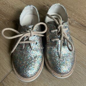 Zara Kids Glitter Dress Shoes - Multicolor